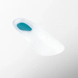 3/4 силиконови стелки – ортопедични вложки с пелота за напречен свод за комфорт и облекчаване на болката