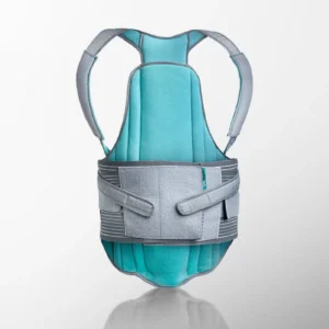 Гръбначен ортопедичен колан Дорзофикс с метални пластини и тройно пристягане – подходящ при фрактури и дискови хернии