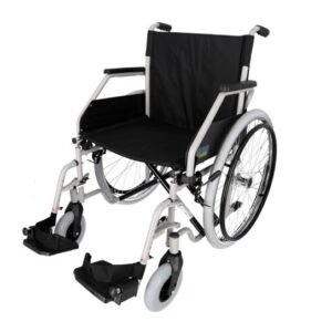 Инвалидна количка 43B със стоманена рамка и рингово задвижване