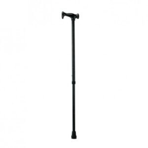 Бастун BZN110 с Т-образна дръжка и гумиран накрайник, регулируем по височина