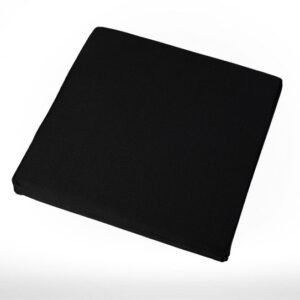 Възглавница за инвалидна количка с неплъзгаща се основа, поставена върху седалка