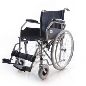 Рингова инвалидна количка MSW 4000 със здрава стоманена конструкция и сгъваемо шаси