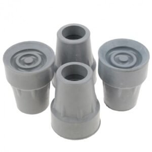 Тапа за патерица подмишечна F22 – здрава гума с диаметър 22 мм, осигуряваща стабилност и защита при движение.