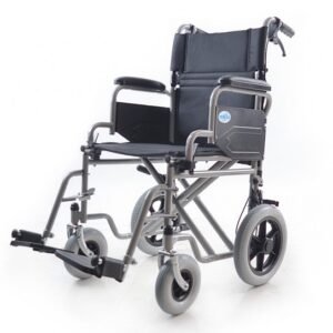 Транспортна инвалидна количка TSW 1000 със сгъваемо шаси и подвижни стъпенки