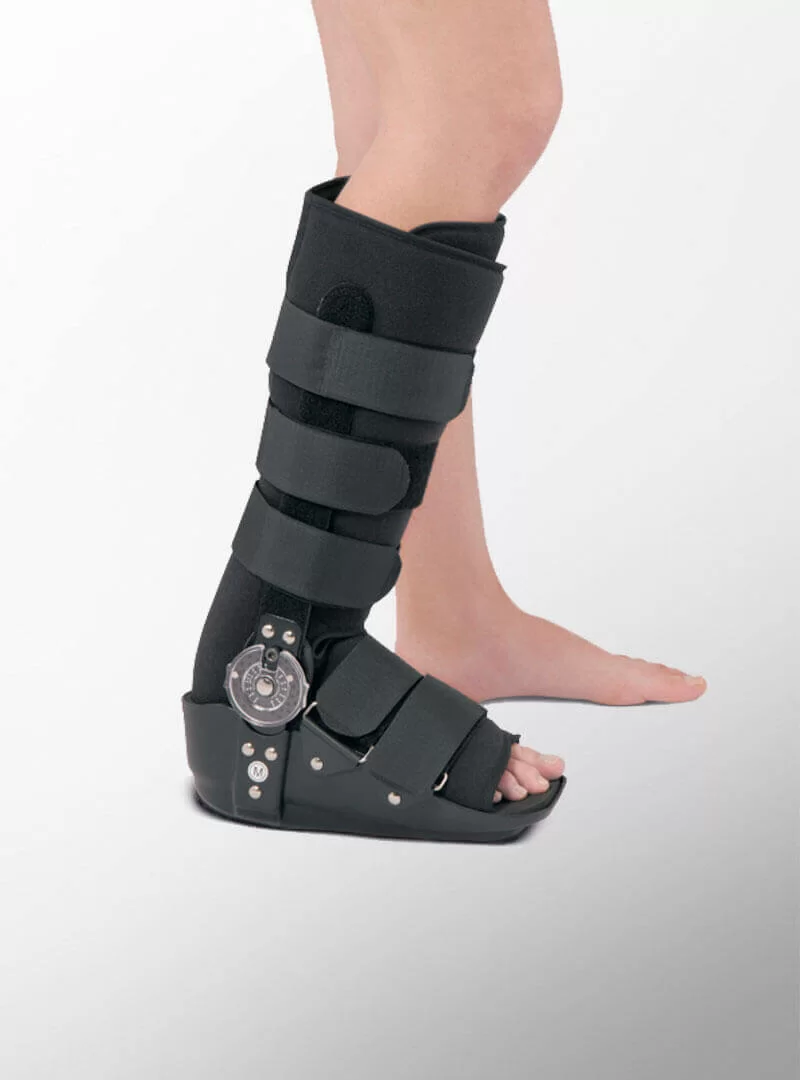 Ортопедичен ботуш РОМ Уолкър PRIM – регулируем ботуш за счупен крак, изкълчвания и постоперативно възстановяване