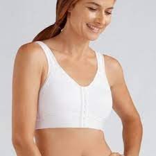 Сутиен Ester с предно закопчаване, меки чашки и COOLMAX джобове за епитеза