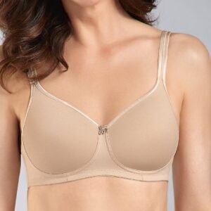 Сутиен Mara без банели с подплатени чашки и COOLMAX джобове, подходящ за епитеза и ежедневен комфорт